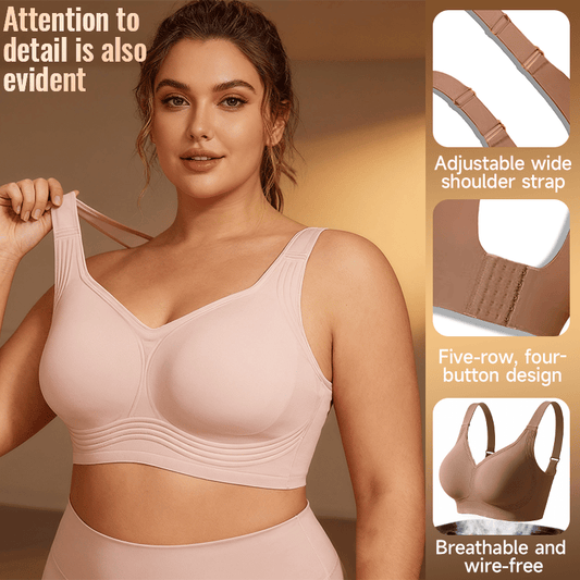 🏆HOT SALE 49% OFF -Super firming bra | Women Wirefree Bras 👍No more sagging breasts