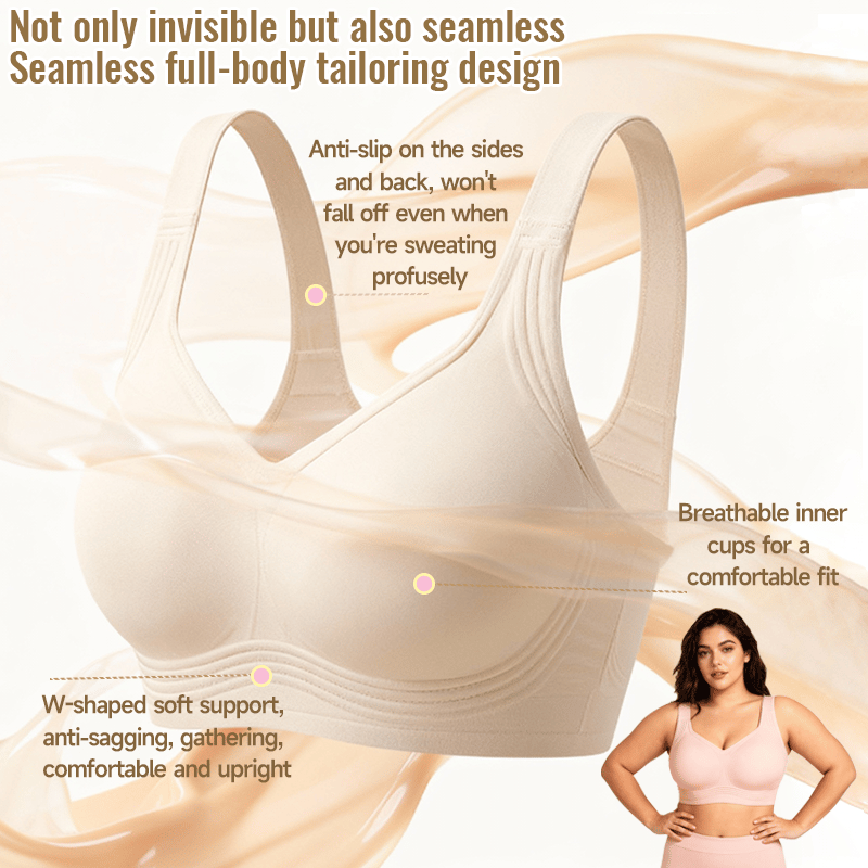 🏆HOT SALE 49% OFF -Super firming bra | Women Wirefree Bras 👍No more sagging breasts