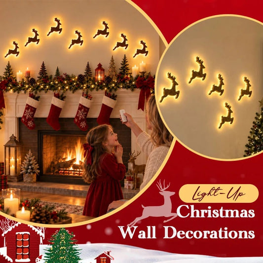 Christmas LED Silhouette Lights – 7-Piece Set